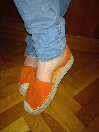 Alpargatas de esparto talla 39