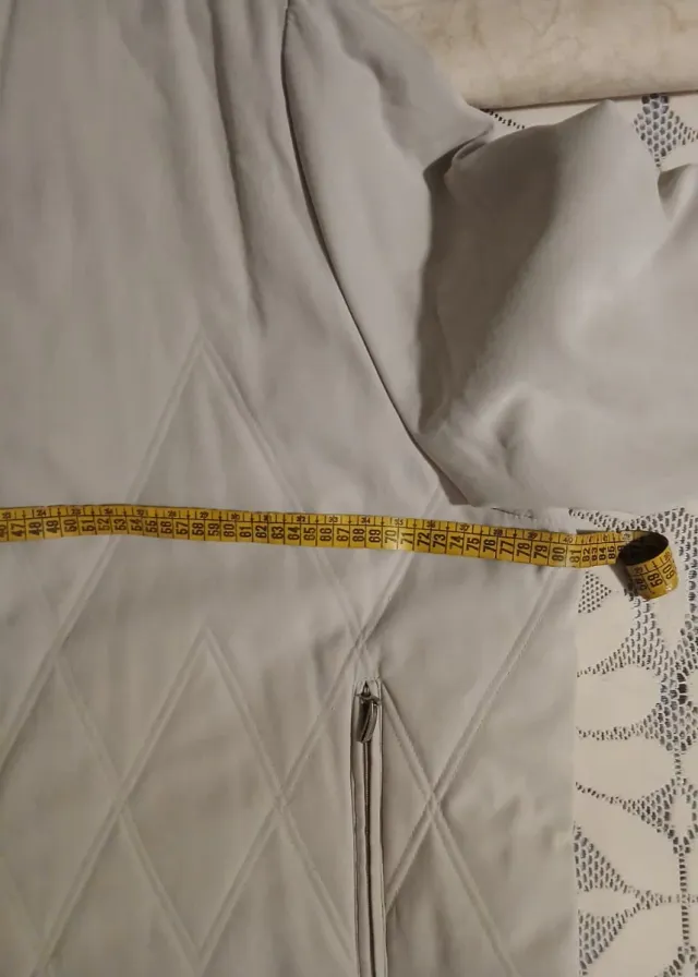 Giubbotto Beige Taglia XXXL