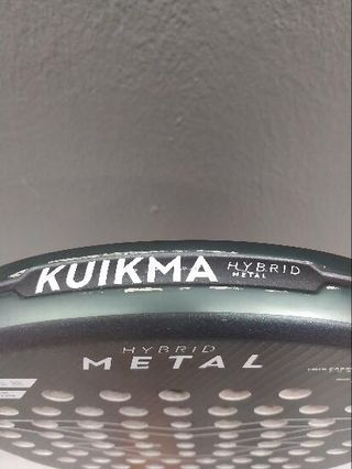 Pala de pádel Adulto - Kuikma Hybrid Metal