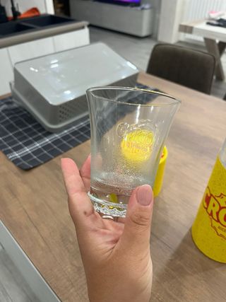 Bicchieri Crodino*4 pezzi più 1 apri bottiglia