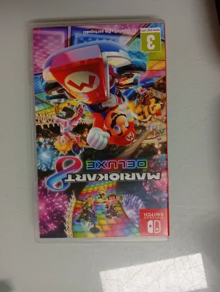 Nintendo Switch con juegos y mandos