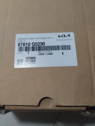 Retrovisor Izquierdo KIA Sportage