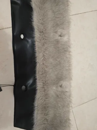 O bag: Borde bolso negro y gris