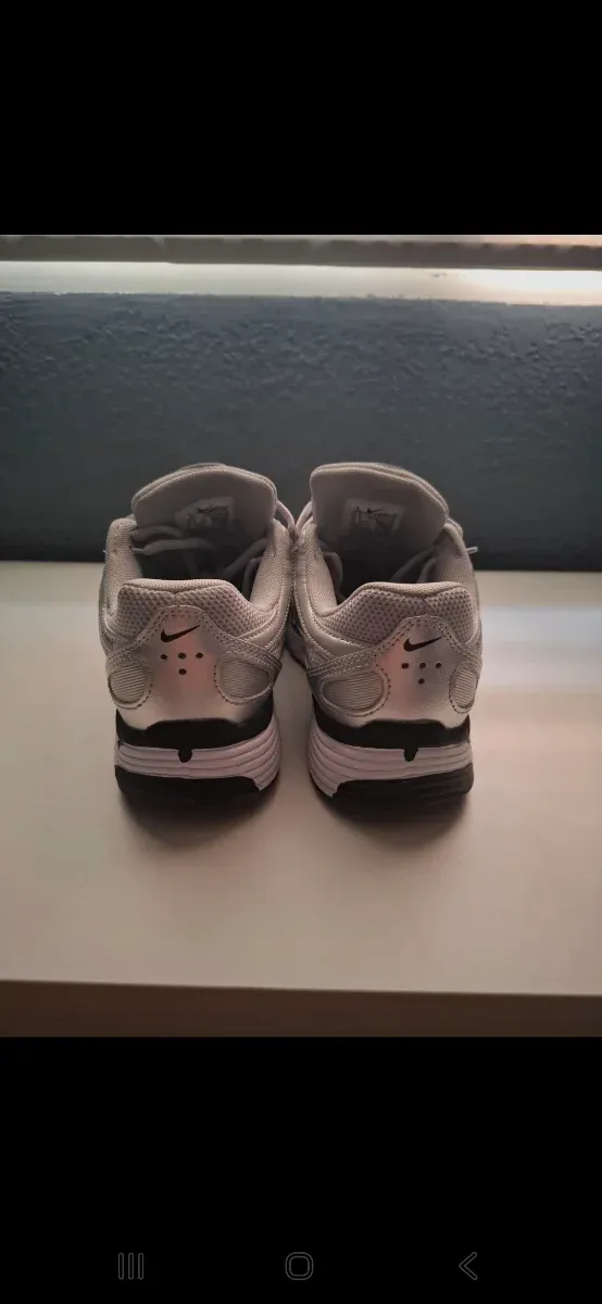 Zapatillas Nike P6000 Plata y Negro