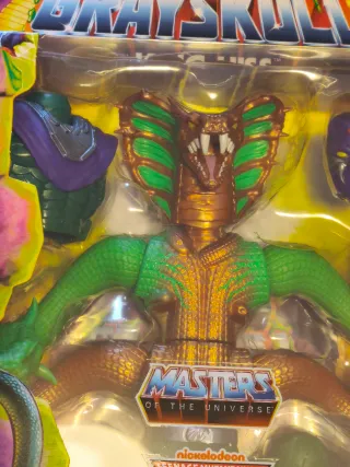 King Hiss action figure Turtles of Grayskull