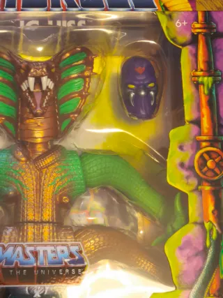 King Hiss action figure Turtles of Grayskull