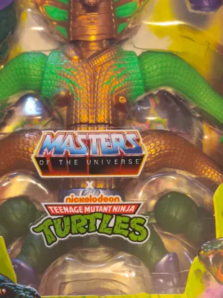 King Hiss action figure Turtles of Grayskull