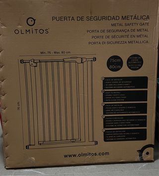 Barrera Seguridad Metal Olmitos 75-80cm
