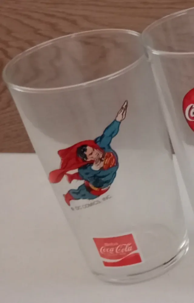 Vaso Coca-Cola Superman DC Comics