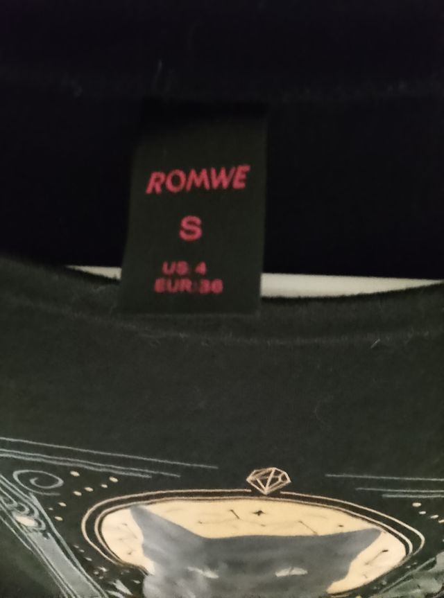 Camiseta Negra Gato Místico The Night