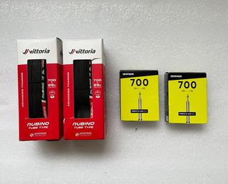 Vittoria Rubino Graphene 700x28c (2pz)+2 camere