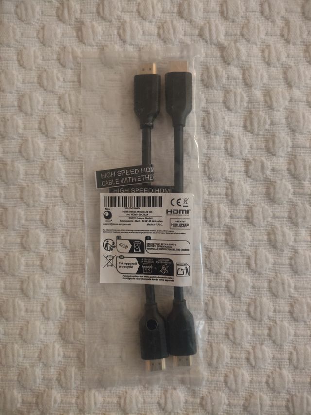 Cable HDMI corto pack de 2