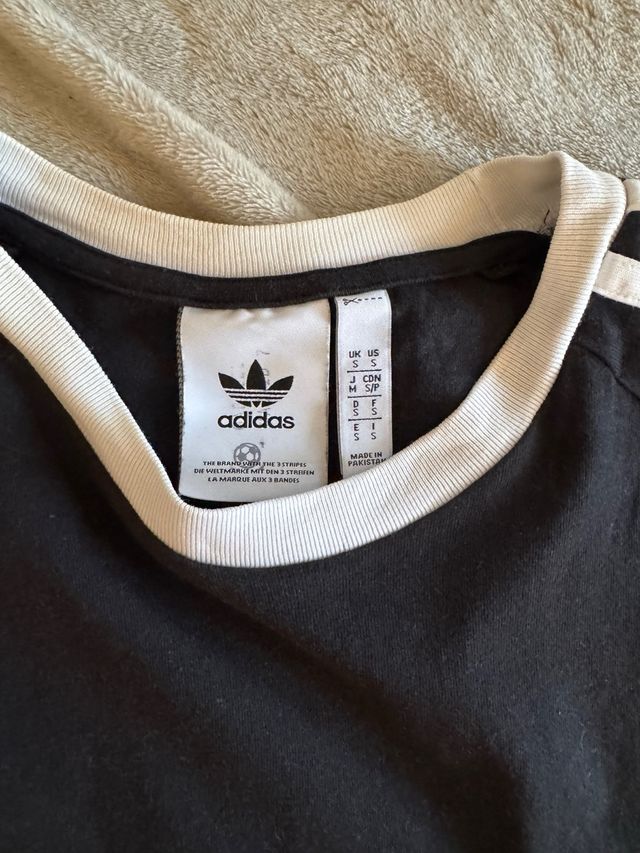 Camiseta Adidas Negra Talla S