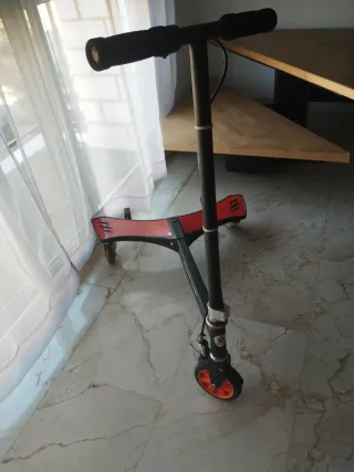 Patinete Razor base doble sin usar