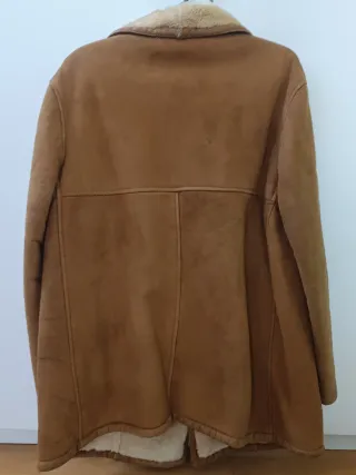 Chaquetón Piel Vuelta Hombre Natural