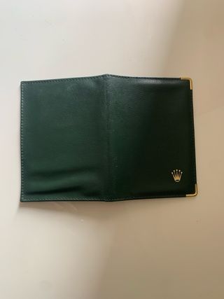 Portafoglio Rolex Verde