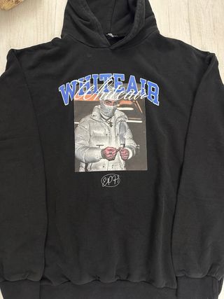 Felpa con cappuccio White Air Uomo