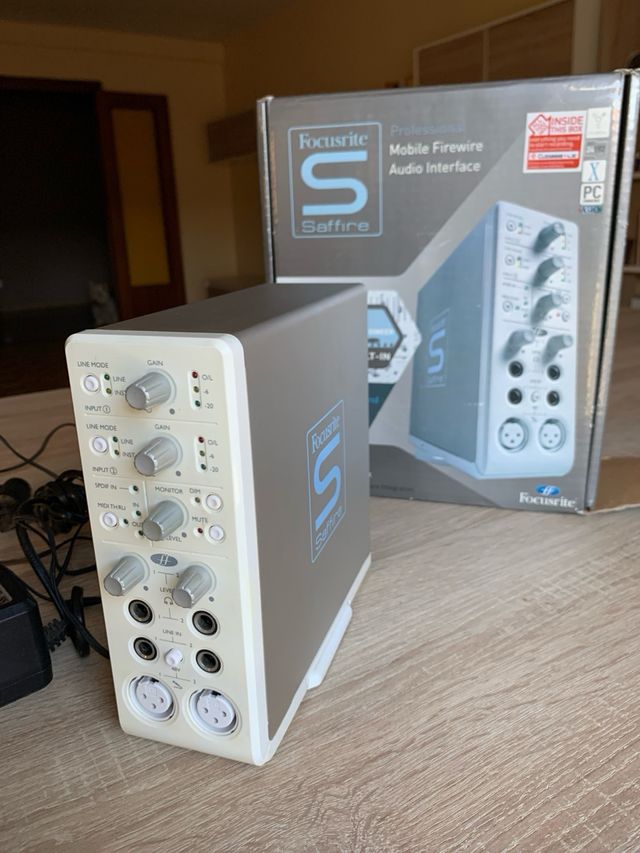 Tarjeta Sonido Focusrite Saffire Firewire