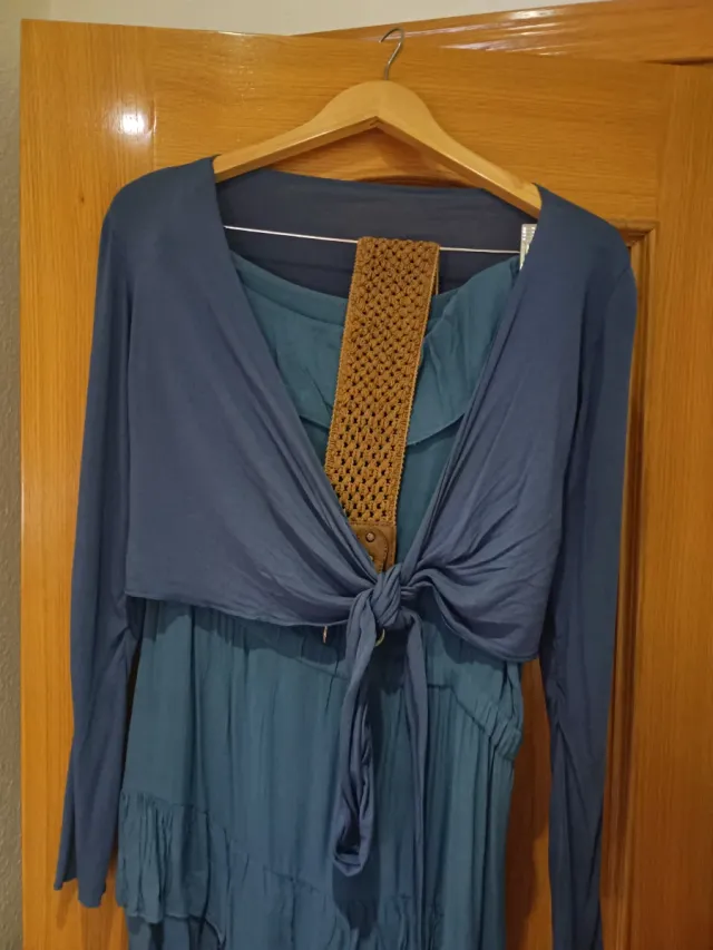 Vestido azul talla M