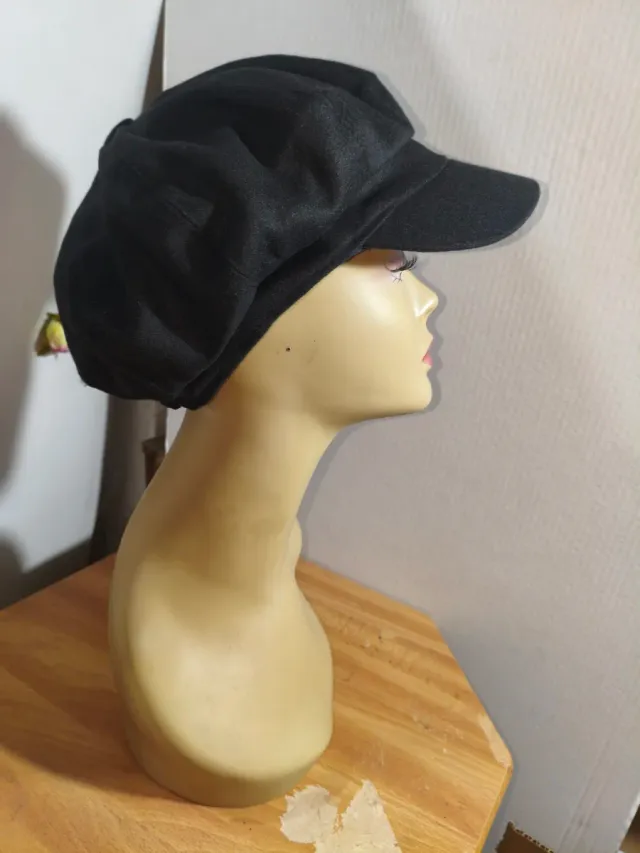 Gorro de lana invierno negro