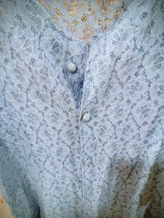 Blusas Patchwork Estampada y otra color Malva