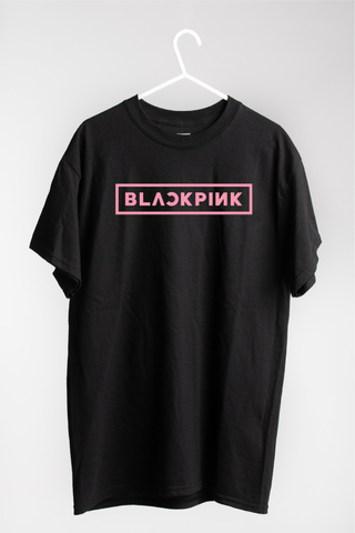 Camiseta Blackpink - Algodon Negro Unisex - Kpop
