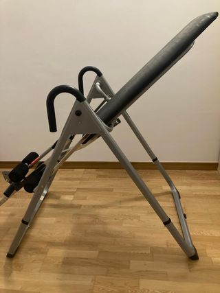 Tabla de inversión para ejercicios de espalda