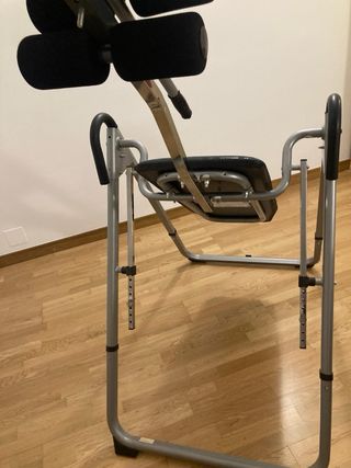 Tabla de inversión para ejercicios de espalda