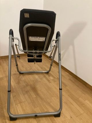 Tabla de inversión para ejercicios de espalda