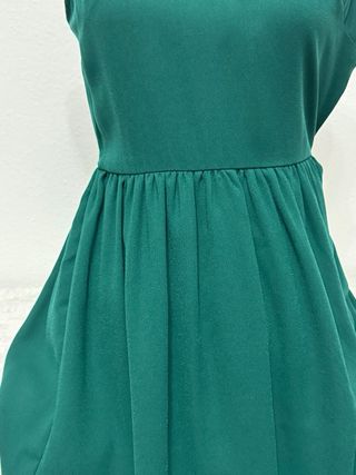 Vestido mini abalorios XS Zara