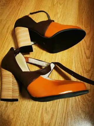 Zapatos de tacón mujer talla 36 sin usar