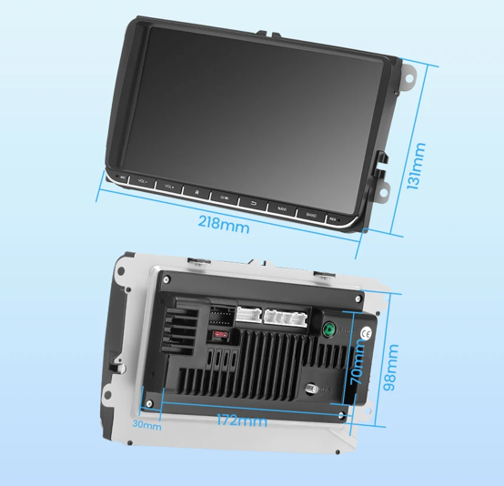 Navegador Volkswagen Golf Passat Tiguan Touran Pol