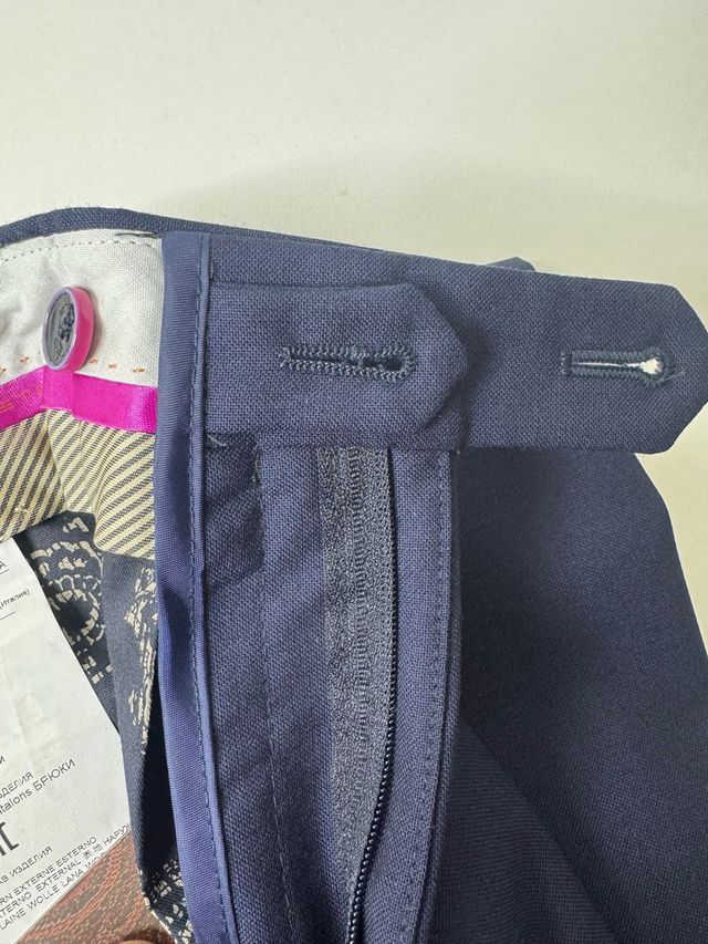 Pantaloni ETRO Milano Slim Fit Blu Navy · Nuovi