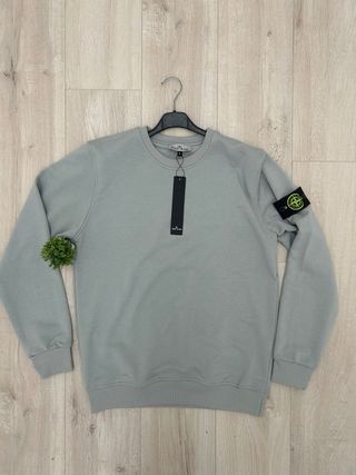 Stone Island Felpa Verde Oliva L