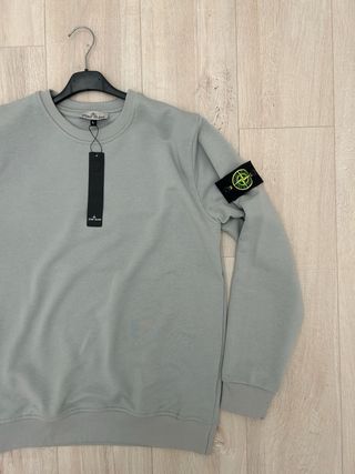 Stone Island Felpa Verde Oliva L
