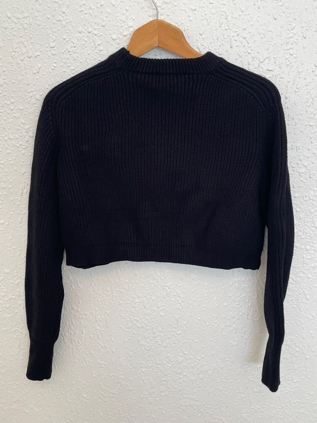 Suéter Zara Negro Nuevo con Etiqueta