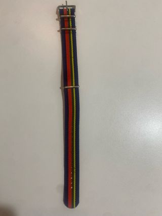 Cinturino NATO Nylon 20mm Blu/Giallo/Verde/Arancio