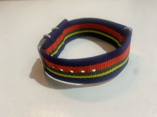 Cinturino NATO Nylon 20mm Blu/Giallo/Verde/Arancio