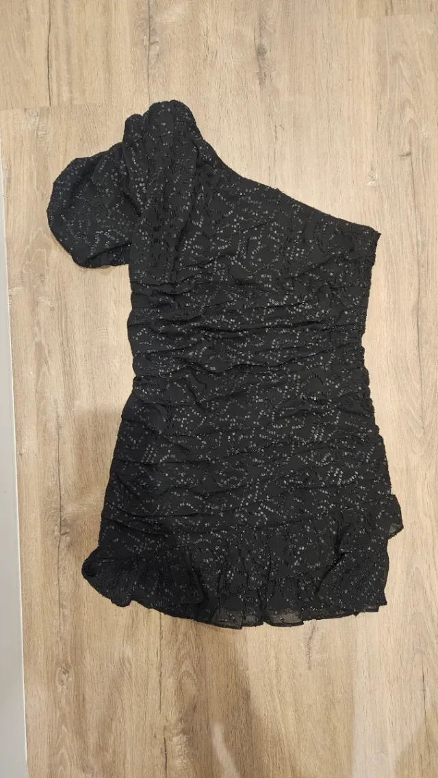 Vestido corto Mango negro