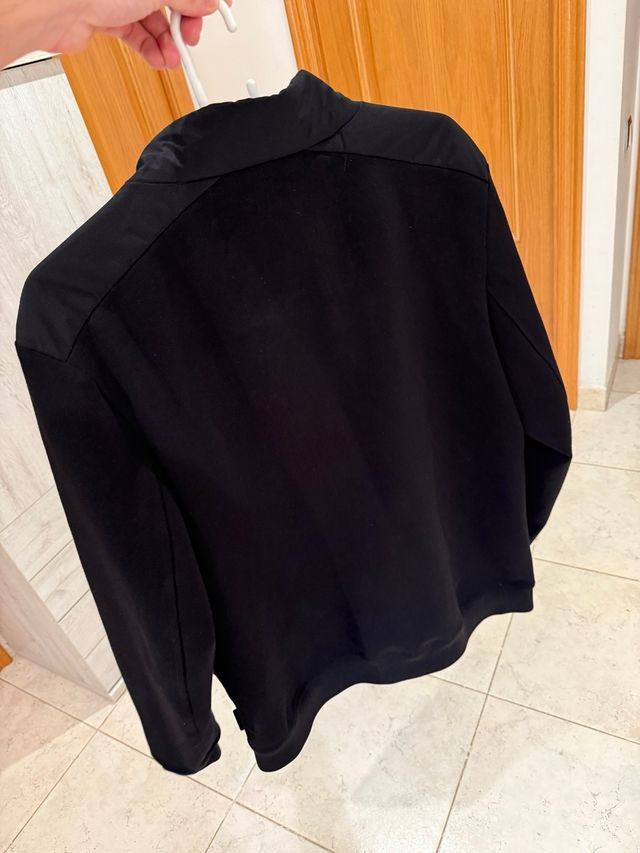 Giubbotto imbottita nera Springfield