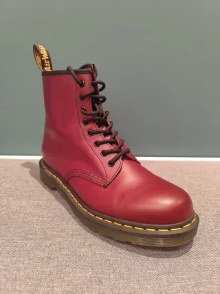 Botas Dr. Martens rojas talla 44