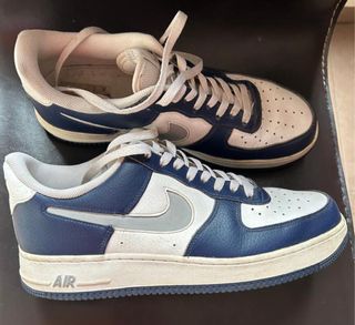 Nike Air Force 1 Zapatillas Azul Blanco Talla 45