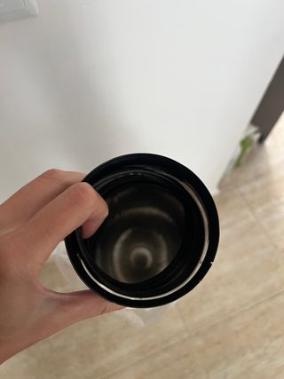 Tubo Pellets Acero Inoxidable Negro