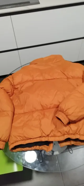Bomber acolchada naranja