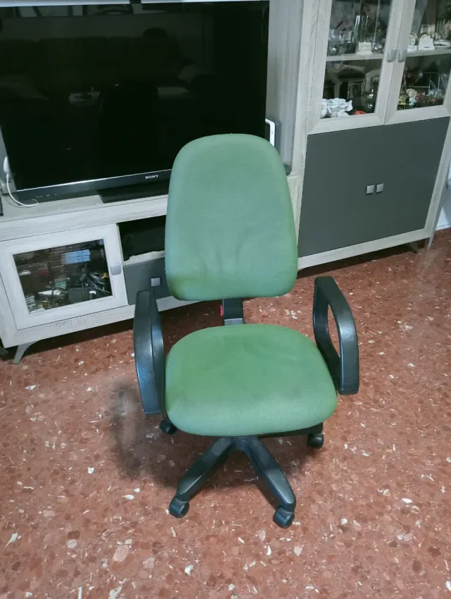 Silla de escritorio  verde