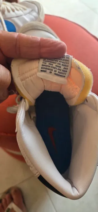 Nike Blazer Mid '77 Vintage Bianche Blu