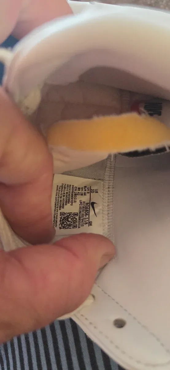 Nike Blazer Mid '77 Vintage Bianche Blu