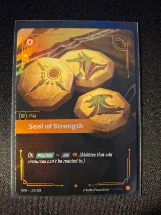 Sello de Fuerza (OGN 163/298) - Riftbound