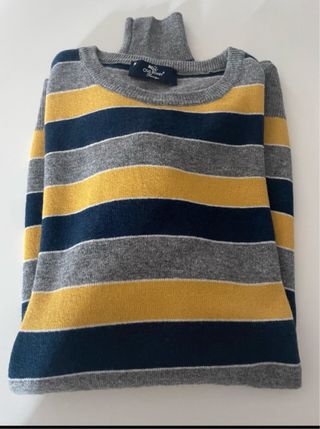 Maglione Old River uomo lana righe