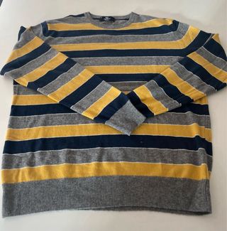 Maglione Old River uomo lana righe